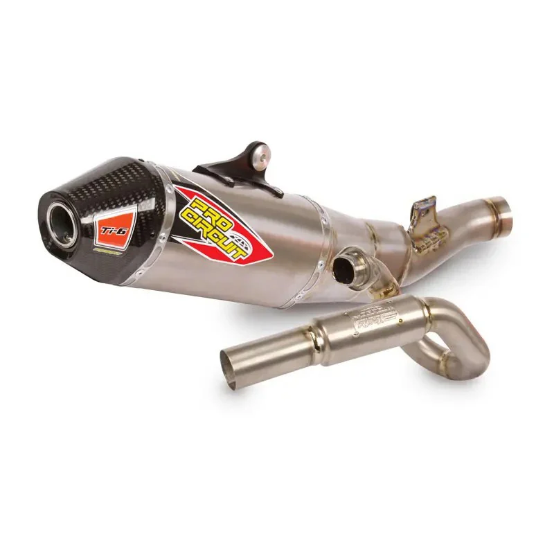 SISTEMA DE ESCAPE PRO CIRCUIT TI-6 TITANIUM KAWASAKI KX 450 F / X 24-25 -