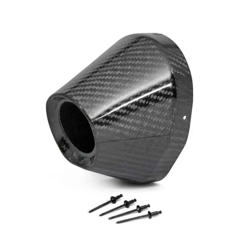 TAPA DE CARBONO PRO CIRCUIT PARA SILENCIADOR 4.5" AGUJERO 1 3/4" -