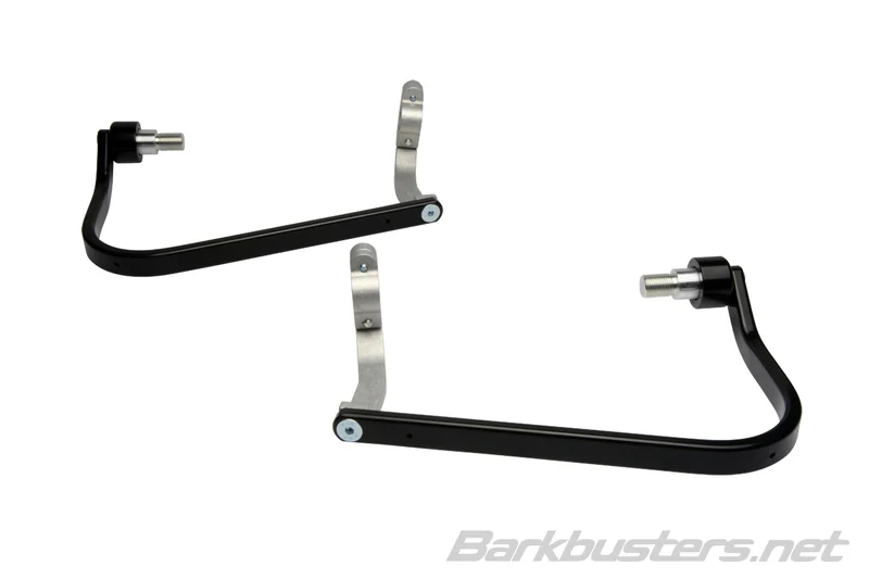 Soportes de aluminio Barkbusters Fijación de doble anclaje Color negro -