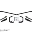 Kit de hardware BARKBUSTERS con indicadores LED secuenciales – Montaje de dos puntos -