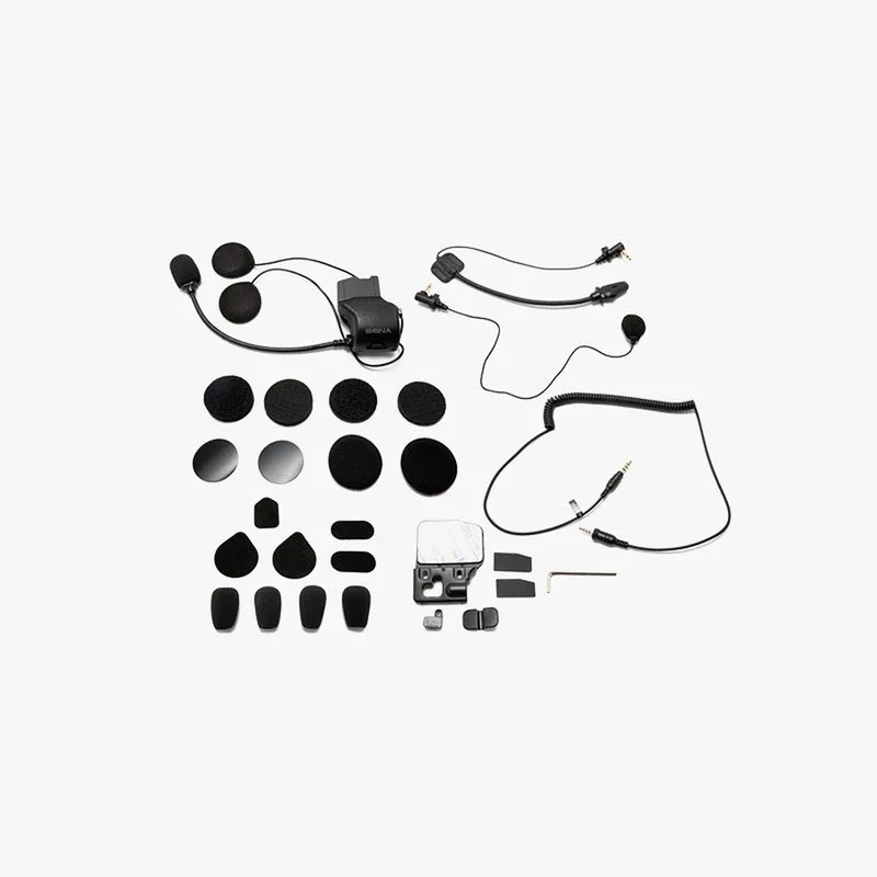 Kit de montaje universal para casco SENA con Slim Speakers (50S, 30K, 20S EVO y 20S) -
